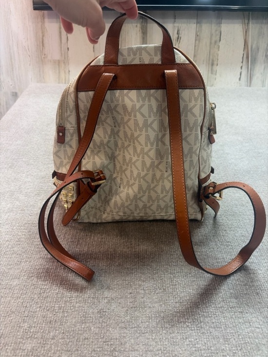Michael Kors Studded Mini BackpackSignature Vanilla Gold Studs Small Backpack